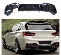 MINGRUILIHAI Diffusore Paraurti Posteriore per BMW 1 Series F20 2015-2020, Auto Spoiler Posteriori Labbro Inferiore Splitter Carrozzeria Protezione Accessori