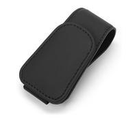 MINGRUILIHAI Porta Occhiali Auto per Audi Q2 Q3 Q5 Q7 2013-2021, Magnetico Portaocchiali da Sole Supporto Occhiali Visiera Parasole Clip Stoccaggio Accessori,A/Black