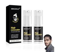MINGRUO 2Pcs Correttori per Capelli, Crema Copricapo, Copertura Delle Radici Temporaneo, Impermeabile per Riempire i Capelli Spray Temporaneo