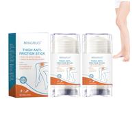 MINGRUO 2Pcs Stick Antisfregamento, Coscia Crema per Sfregamento, Stick Anti-Sfregamento Impermeabile, Crema Antisfregamento Cosce per Cosce, Spalle