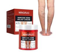 MINGRUO Crema per Vene Varicose, Crema Contro le Vene Varicose, Crema per la Rimozione delle Vene Varicose, Crema Riparatrice Vene Delle Gambe, Crema Per La Cura Delle Gambe