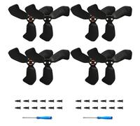 MINGVEN Neo 2 Accessories - 8 eliche di ricambio per DJI Neo 2, resistenti e leggere, con cacciavite e viti, facile installazione per volo stabile (4 neri + 4 neri)