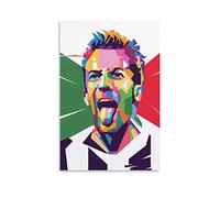 MINGYANMAO Quadri Su Tela 50 * 70cm Alessandro Del Piero Posters Murales Teens per soggiorni bagni Senza Cornice