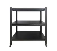 MINGYIHUI Scaffali Metalliche Scaffalature a 5 Ripiani con Ruote,Scaffale da Garage alto 1.8 metri,Scaffalatura Garage,Facile da Montare,Adatto per Garage,Officine e Capannoni(Size:80x40x80cm)