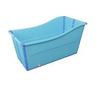 MINGYIHUI Vasca d'Acqua Mobile, Vasca da Bagno Pieghevole Indipendente, Vasca da Bagno Pieghevole, Sauna per Adulti, Secchio Rettangolare, Durevole Facile da Riporre(Color:Blu)
