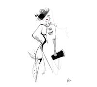 MINGYTN Casa Poster Decorativo Dipinto Su Tela, Bianco E Nero, Linea, Bellezza, Particella, Astratto, Nudo, Decorazione Da Parete, Vernice Per La Casa(K,40x60cm)