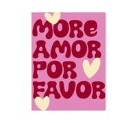 MINGYTN Casa Poster Decorativo Lettere Colorate, Poster D'amore, Stampe, Dipinti Su Tela, Decorazione Artistica Da Parete Per Camera Da Letto E Soggiorno(G,50x70cm)