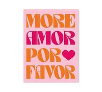 MINGYTN Casa Poster Decorativo Lettere Colorate, Poster D'amore, Stampe, Dipinti Su Tela, Decorazione Artistica Da Parete Per Camera Da Letto E Soggiorno(J,20x30cm)