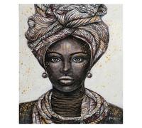 MINGYTN Casa Poster Decorativo Quadro Su Tela Con Figura Astratta, Ritratto Di Donne Africane, Poster E Stampe Senza Cornice, Decorazione Da Parete Per Soggiorno, Decorazione Per La Casa(G,30x40cm)