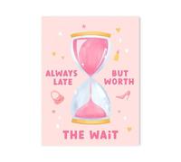 MINGYTN Casa Poster Decorativo Stampa Su Tela Moderna, Con Citazioni Motivazionali, Spirituali E D'amore, Motivo Rosa, Arcobaleno Astratto, Per La Decorazione Della Parete Della(B,50x70cm)