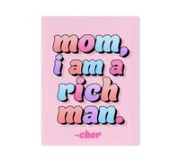 MINGYTN Casa Poster Decorativo Stampa Su Tela Moderna, Con Citazioni Motivazionali, Spirituali E D'amore, Motivo Rosa, Arcobaleno Astratto, Per La Decorazione Della Parete Della(H,30x40cm)