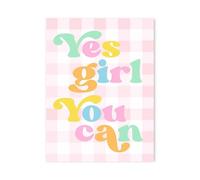 MINGYTN Casa Poster Decorativo Stampa Su Tela Moderna, Con Citazioni Motivazionali, Spirituali E D'amore, Motivo Rosa, Arcobaleno Astratto, Per La Decorazione Della Parete Della(E,40x50cm)
