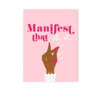 MINGYTN Casa Poster Decorativo Stampa Su Tela Moderna, Con Citazioni Motivazionali, Spirituali E D'amore, Motivo Rosa, Arcobaleno Astratto, Per La Decorazione Della Parete Della(D,20x30cm)