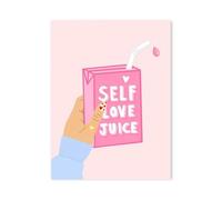 MINGYTN Casa Poster Decorativo Stampa Su Tela Moderna, Con Citazioni Motivazionali, Spirituali E D'amore, Motivo Rosa, Arcobaleno Astratto, Per La Decorazione Della Parete Della(F,50x70cm)