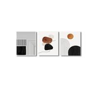 MINGYTN Casa Poster Decorativo Stampe Su Tela Con Linee Bianche E Nere, Senza Cornice, Con Geometrie Astratte, Poster Decorativi Da Parete Per Soggiorno, Immagini Di Decorazioni Nordiche(UN,30x40cm)