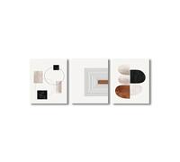 MINGYTN Casa Poster Decorativo Stampe Su Tela Con Linee Bianche E Nere, Senza Cornice, Con Geometrie Astratte, Poster Decorativi Da Parete Per Soggiorno, Immagini Di Decorazioni Nordiche(B,40x60cm)