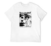 MINGYU VINIBABY Men's Discharge Hear Nothing T-Shirts White XL