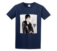 MINGYU VINIBABY Men's Jett Joan And The Blackhearts Cotton T Shirt Navy L