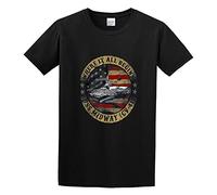 MINGYU VINIBABY Ryan Ames Where It all Begins USS Midway Cv-4Us Graphic Tee Printed Top Shirt Mens T-Shirt Black XL