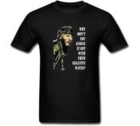 MINGYU VINIBABY Why Don't You Knock It off with Them Negative Waves T-Shirt Men Unisex Tee Black S Black XXL