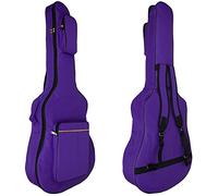 MINGZE 41 pollici Borsa per chitarra, Sacchetto di chitarra, Lo zaino della chitarra della cinghia di spalla registrabile impermeabile dello spessore più cotone, una varietà di colori