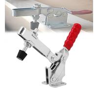 MINGZE Toggle Clamp GH-12132, a sgancio rapido verticale toggle Morsetto 227 kg / 500Lbs Capacità di presa Maniglia a sgancio rapido Tipo verticale Morsetti a Ginocchiera Rapido Fisso