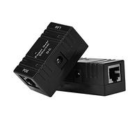Mingzhe 2PCS POE Injector Modulo di Alimentazione POE Adattatore Ethernet Splitter LED Power Light 10 100Mbps RJ45 DC 5 48V Montaggio a Parete con Trasmissione 2000mA per Telecamera IP (#1)