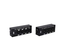 mingzhe 4 Channel XLR to Ethernet Adapter Efficient for and Lighting