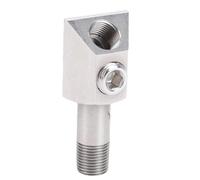 mingzhe Adattatore Filettato per Sensore Pressione Olio con Struttura in Acciaio Inossidabile, Tappo Porta 1/8-27 NPT per Pompa Spruzzatore Airless ProX21 ProX17 ProX19