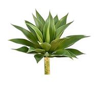 MINGZHE Agave Artificiale Pianta Succulente Piante Artificiali Agave Finta Pianta Succulente Grandi Dimensioni Finte Succulente Steli per Interni Ed Esterni Decorazioni per la Casa Regalo(Verde)