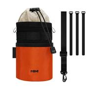 mingzhe Borsa a Tracolla per Bottiglia d'Acqua per Bici, Borsa da | Tracolla Regolabile, Adatta per Bici Pieghevole da Montagna, Leggera 45 G, Contiene Chiavi, Carte e Telefono
