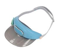 mingzhe Cappello Vuoto per Ventilatore Cappello da Sole per Ventilatore Elettrico Senza Lama a 3 velocità Blu Cielo Escursioni in Spiaggia Bambini e Adulti
