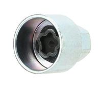 Mingzhe Chiave Professionale per Bloccaggio Ruota in Metallo, Dispositivo di Rimozione del Dado Antiruggine, Presa Antifurto per 1 3 5 6 7Series X1 X2 X3 X4 X5 X6 Z4, con Presa per (041)