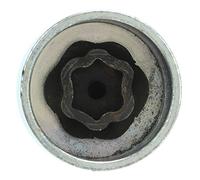 Mingzhe Chiave Professionale per Bloccaggio Ruota in Metallo, Dispositivo di Rimozione del Dado Antiruggine, Presa Antifurto per 1 3 5 6 7Series X1 X2 X3 X4 X5 X6 Z4, con Presa per (053)