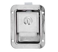 Mingzhe Chiusura per Cassetta degli Attrezzi per Carichi Pesanti, Serratura per Porta a Paletta in Acciaio Inossidabile con 2 Chiavi, per Camion dei Vigili del Fuoco per Rimorchi per,