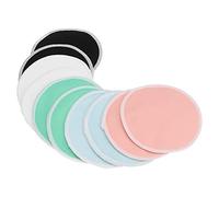 mingzhe Confezione 10 Coppette Assorbilatte Riutilizzabili, Super Morbide, Lavabili, con Supporto per Protezione dalle Perdite