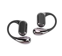mingzhe Cuffie Wireless con Gancio per L'orecchio con qualità del Suono Nitida e Cancellazione del Rumore, Confezione da 2 per Fitness e Uso Quotidiano (Nera)