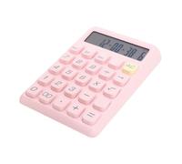 Mingzhe Cute Desktop Calculator with High Sensitivity and Clear LCD (Pink)