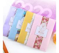 mingzhe Deodorante per Ambienti con Bustina di Profumo Naturale per Guardaroba con Piccolo Gancio, Armadio, Auto, Casa, Durata 1-2 Mesi (Rosa)