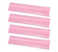 mingzhe Divisori per Cassetti Regolabili Divisori per Cassetti Multifunzionali in Plastica con 4 Pezzi Versione Estesa 47x7 Cm Cassettiera Soggiorno