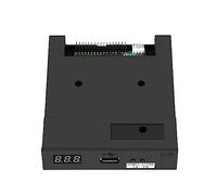 Mingzhe Emulatore di unità Floppy USB da 3,5 Pollici 720 KB per | Plug and Play, Custodia in ABS, Interfaccia USB 5 V CC, Supporta FAT32 e 99 Cartelle, la Memoria Integrata Conserva i Dati