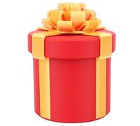 mingzhe Fastidiosa Confezione Regalo con Viti Annidate, Scatola per Scherzi | PLA in Oro Rosso, Puzzle Riutilizzabile in Contanti, Strati Svitabili per Carte Regalo, Gioielli, Divertimento con Giochi