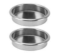 mingzhe Filtro Cieco in Acciaio Inox da 58 Mm per Controlavaggio della | Compatibile con Macchine Semiautomatiche, Materiale Robusto Antiruggine, Facile da Risciacquare, Rimuove il caffè Nella