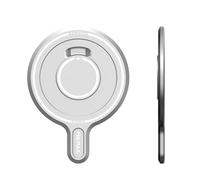 Mingzhe Forte Attrazione Magnetica, Supporto per Telefono Magnetico Piccolo e Portatile per Flusso, Serie 15/14/13/12, Tappetino Antiscivolo in Silicone, Lega di Alluminio