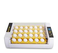 mingzhe Incubatrice per 24 Uova con Controllo Automatico dell'umidità e Candela per Uova a LED, la Schiusa delle di Pollo, Anatra, Quaglia