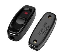 mingzhe Interruttore con Cavo in CA 250 V 10 A con Indicatore LED per Sostituzione Lampada da Tavolo (Nera)