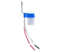 Mingzhe Interruttore di Controllo Automatico della Luce Sensore di Luce Automatico Interruttore Fotocellula Dal Tramonto All'alba AC 12V 24V 110V 220V 10A Sensore Integrato con (220 V)