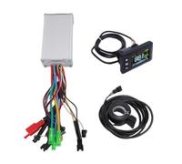 mingzhe Kit Controller per Bici Elettrico 3 modalità Sine Wave 17A Controller con Pannello Display LCD a Farfalla Impermeabile per Motore da 250 W 350W