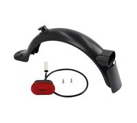 Mingzhe Kit Parafango per Scooter Elettrico, Luci per Scooter Elettrico Parafango Posteriore Fanale Posteriore a LED Combinato Pro2 (Nera)