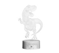mingzhe Lampada da Tavolo con Luce Notturna 3D Luce Interattiva Che Cambia Colore, Illusione per Regali in Camera da Letto, Ufficio, Materiale Acrilico